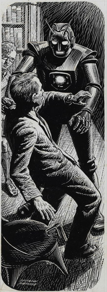 Artist Raymond Sheppard: Leave it to Jones, 1956