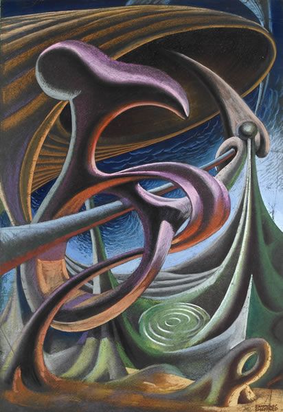 Artist Raymond Sheppard: Organic Forms, 1940s