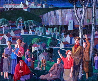 Artist Harry Epworth Allen: The Eclipse, circa 1930