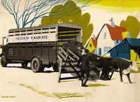 Artist Ralph Mott: Poster Design for British Railways campaign, mid 1930s