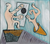 Artist John Banting: Seven Figured Exercise, 1940s
