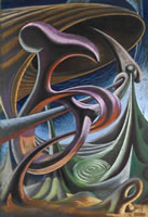 Artist Raymond Sheppard: Organic Forms, 1940s